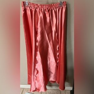 Double slit Bellydance circle skirt